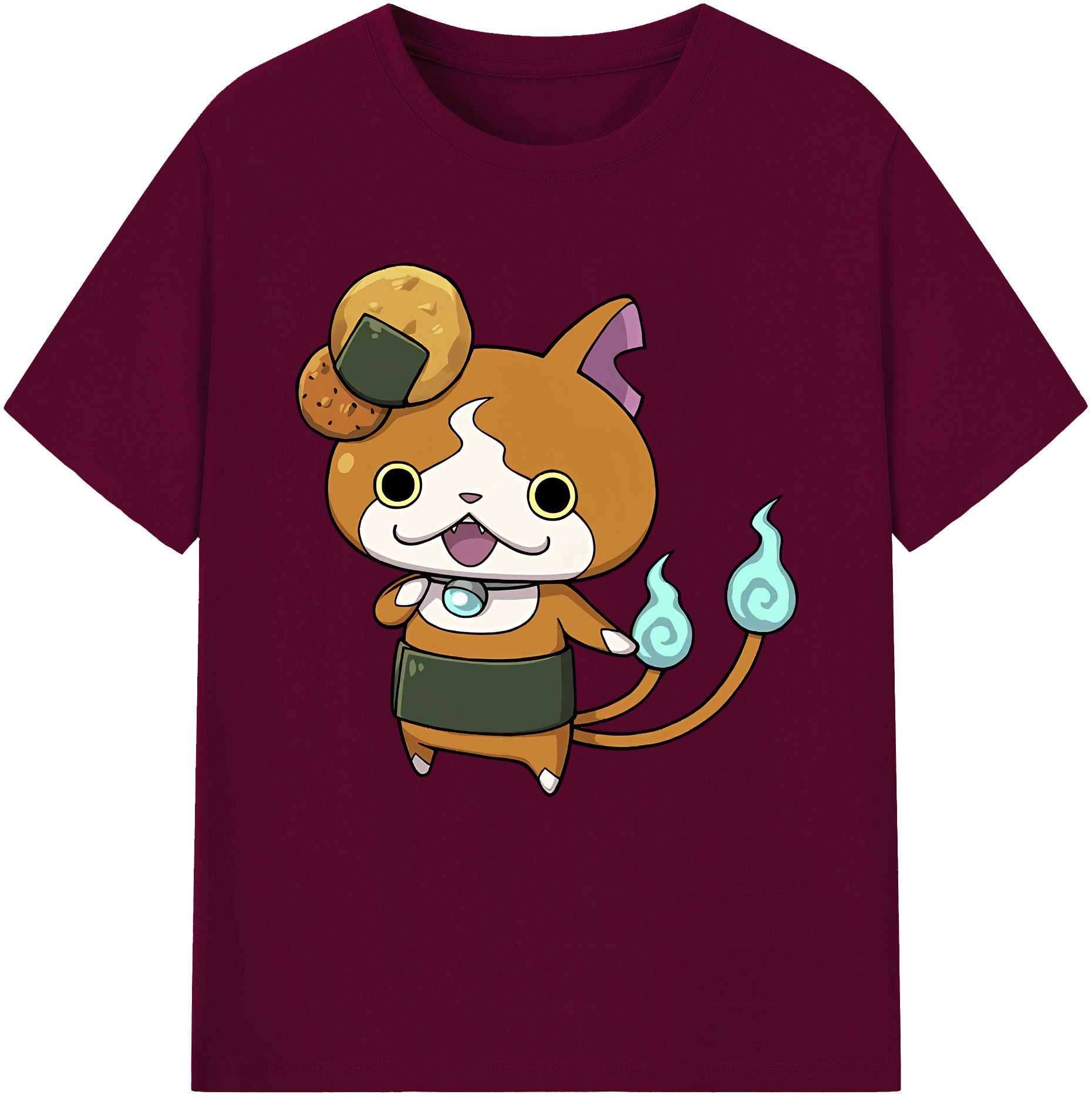 （画像用） 妖怪ウォッチ Yo-kai Watch レディースカジュアルプリントTシャツ（綿100％）